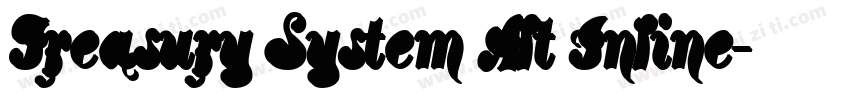 Treasury System Alt Inline字体转换